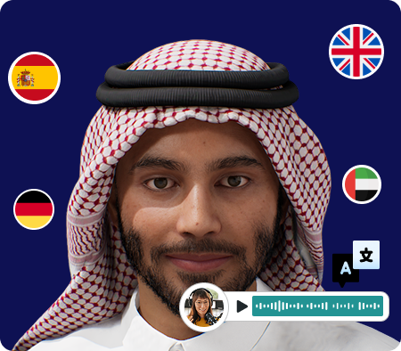 Multilingual support visuals