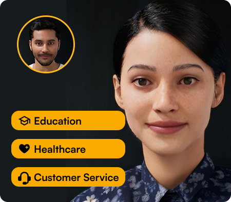 Virtual friend metahuman chatting