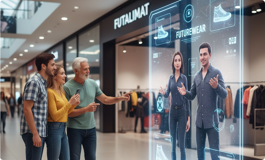 Retail Cyber Humans